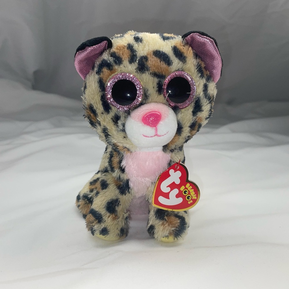 Livvie the Leopard- Ty Beanie Boo